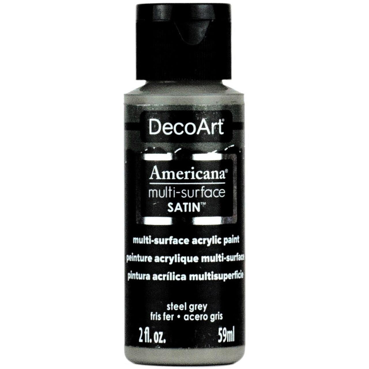 Americana Premium Multi-Surface Satin Finish Acrylics 2oz -for Wood, Metal, Glass, Ceramics, Fabric, Paper, Terra Cotta, Most Plastics and More